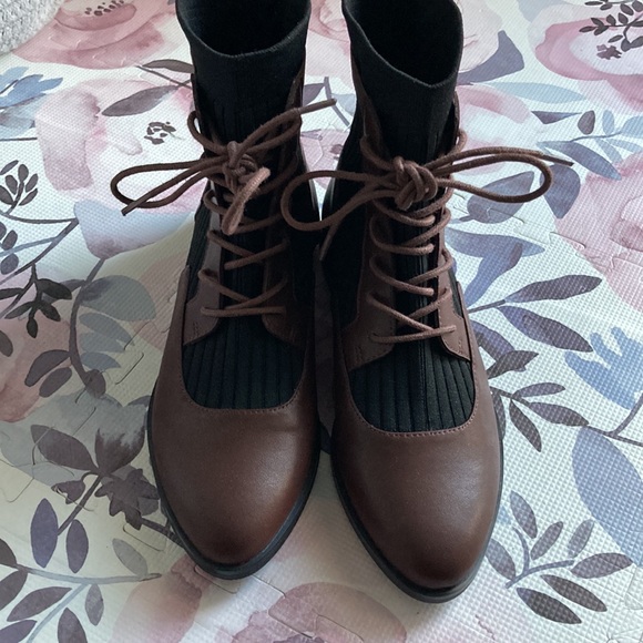 Womens Melyann Leather Moda Boots booties - Picture 3 of 7